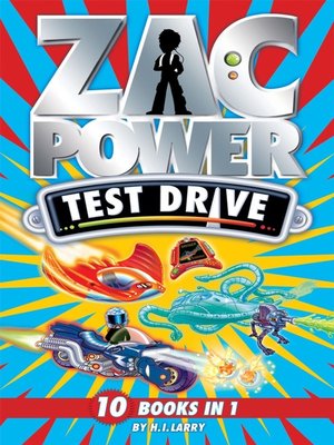cover image of Zac Power Test Drive 10 Book Bindup